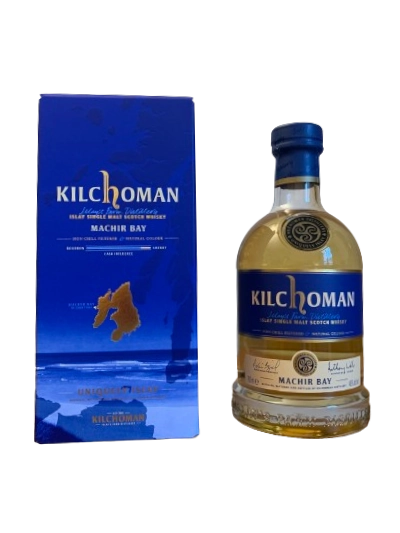 Kilchoman Machir Bay Islay Single malt Scotch  whisky non chill filtered and natural color