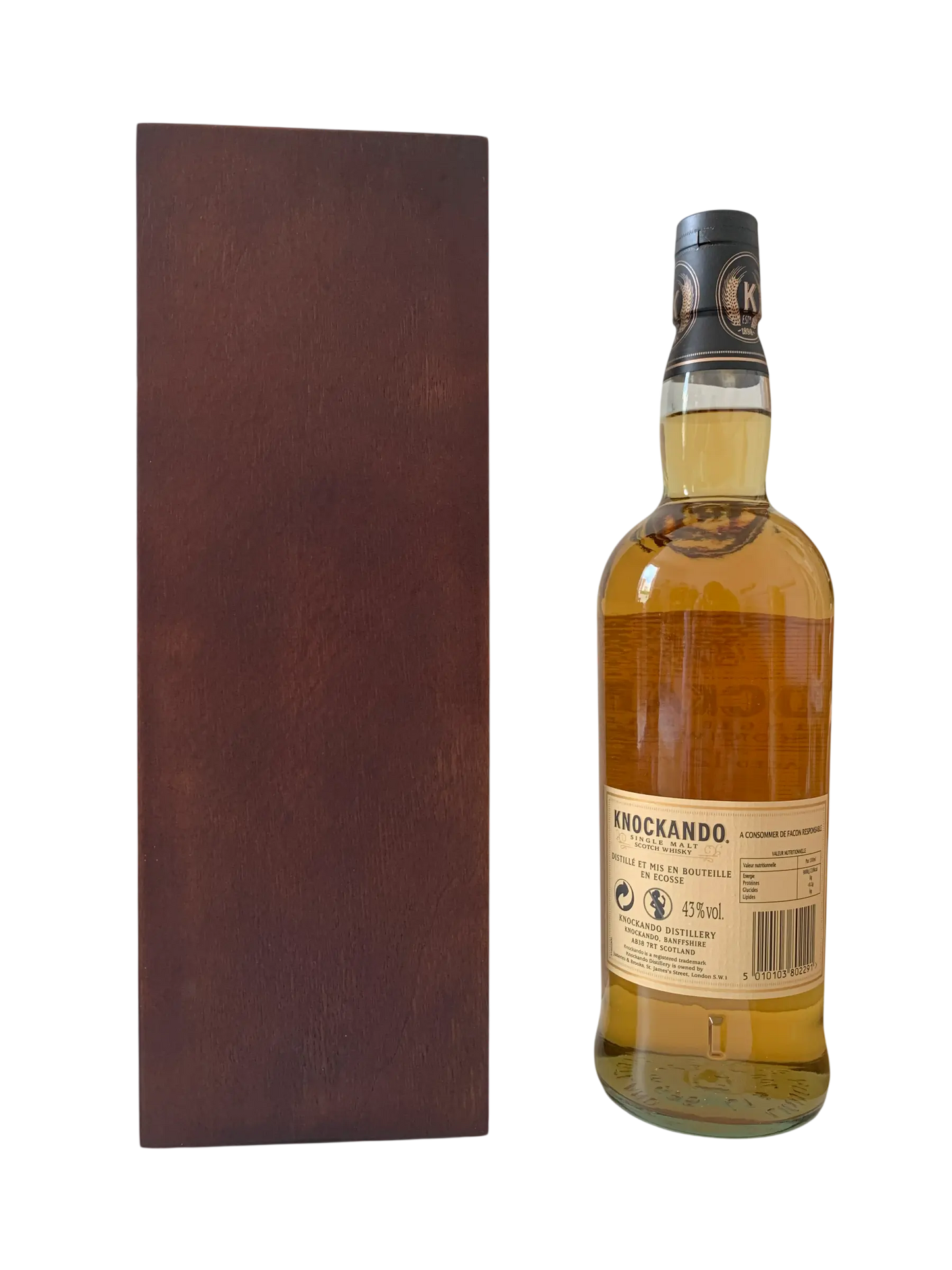 Knockando single malt Scotch whisky aged 12 years distilled in 1997