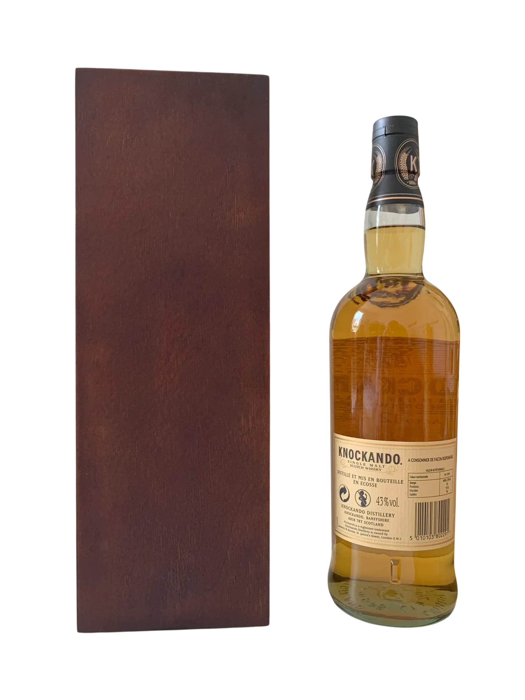 Knockando single malt Scotch whisky aged 12 years distilled in 1997