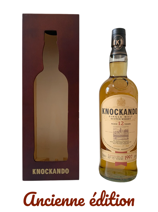 Knockando single malt Scotch whisky aged 12 years distilled in 1997