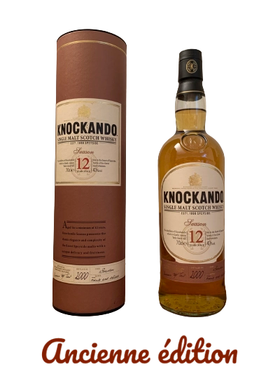 Single malt Scotch whisky Knockando 12 ans Season Distilled in 2000 