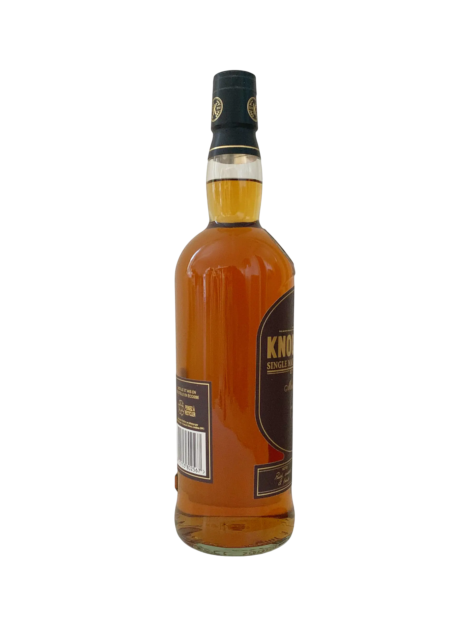 knockando single malt Scotch whisky Master Reserve aged 21 years