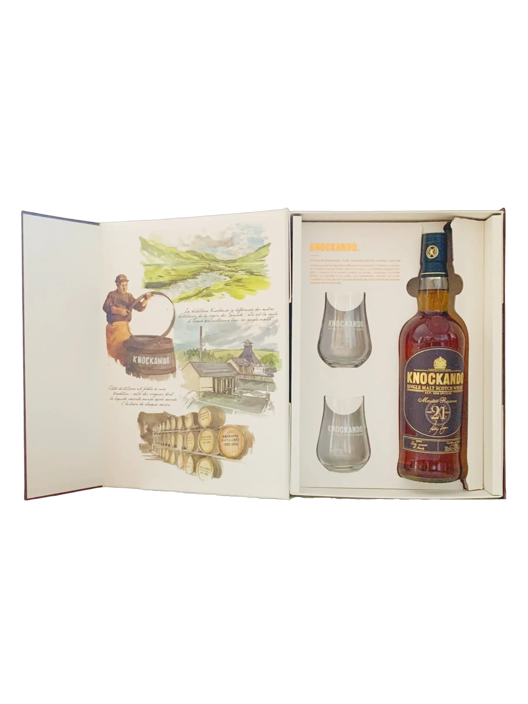 knockando single malt Scotch whisky Master Reserve aged 21 years