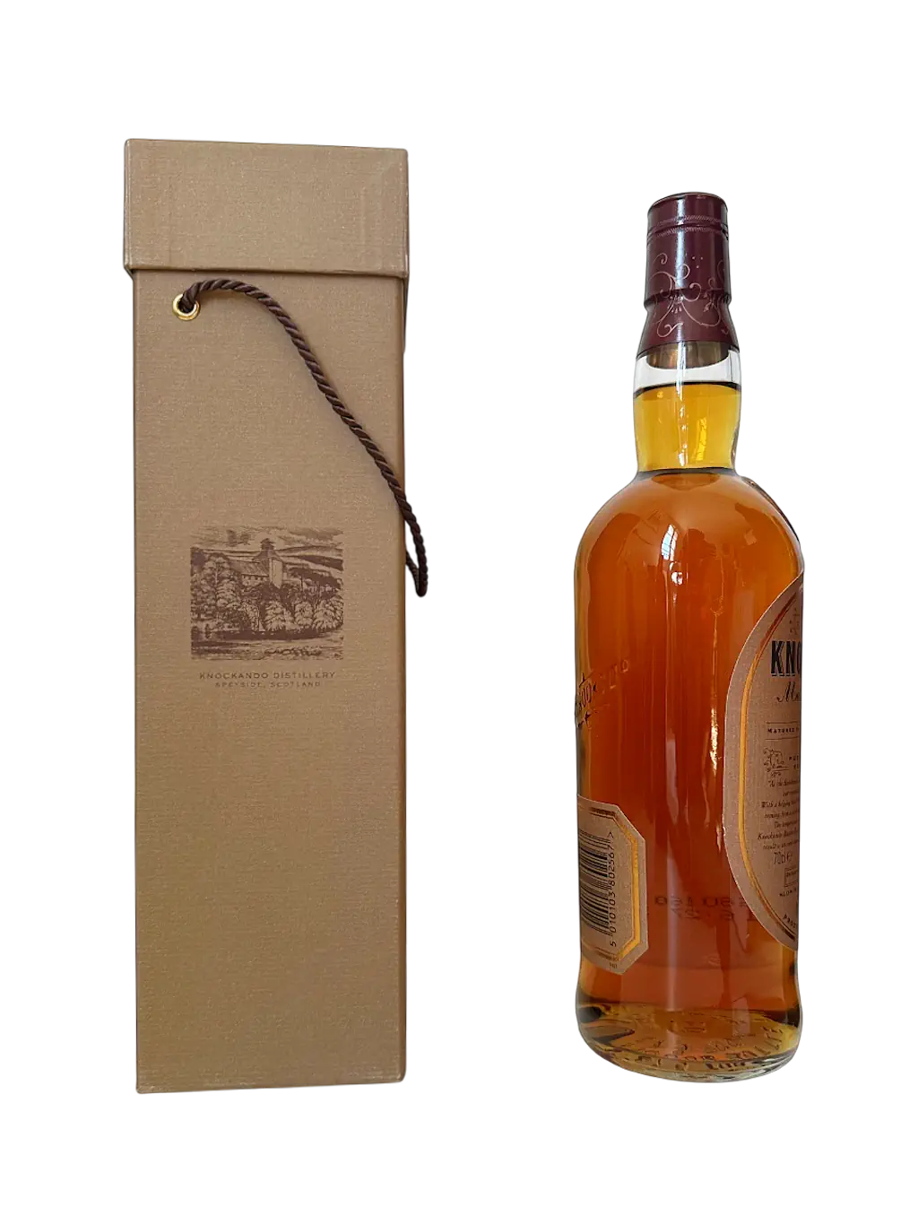 Knockando Master Reserve pure single malt Scotch whisky distilled in 1977 bottled in 1998 aged 21 years