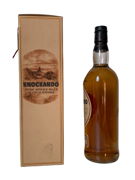 Knockando pure single malt Scotch whisky saison 1977 mis en bouteille en 1991