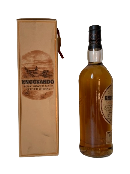 Knockando pure single malt Scotch whisky saison 1977 mis en bouteille en 1991