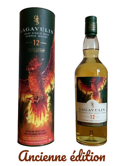 Lagavulin Islay single malt Scotch whisky aged 12 years Natural Cask Strength Special Release 2022