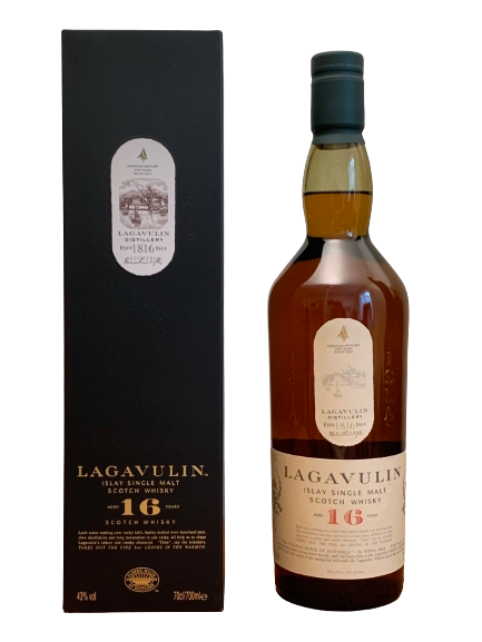 Lagavulin 16 ans tourbé Islay Single Malt Scotch Whisky