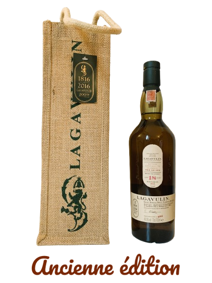 Lagavulin Islay single malt Scotch whisky aged 18 years bottled especially to celebrate Feis Ile 2016