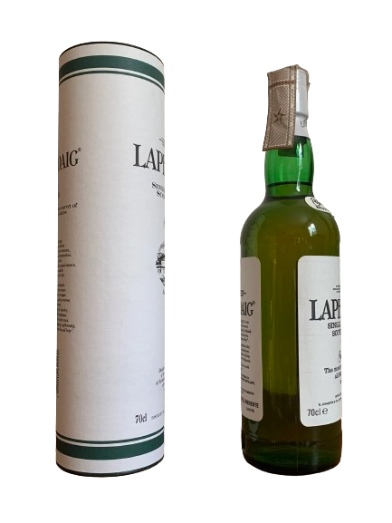 Laphroaig Single Islay Malt Scotch Whisky 10 years old Distribuito da Allied Domecq Italia