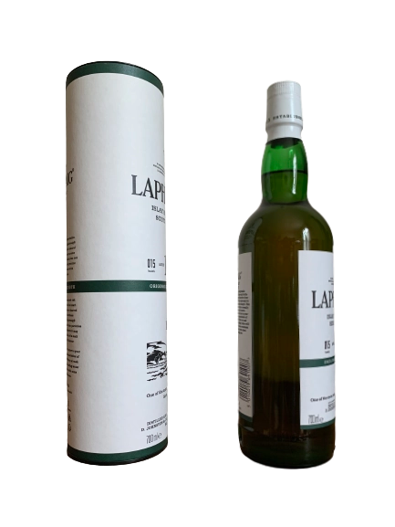 Laphroaig Islay Single Malt Scotch Whisky Original Cask Strength Batch 015 bottled in December 2021