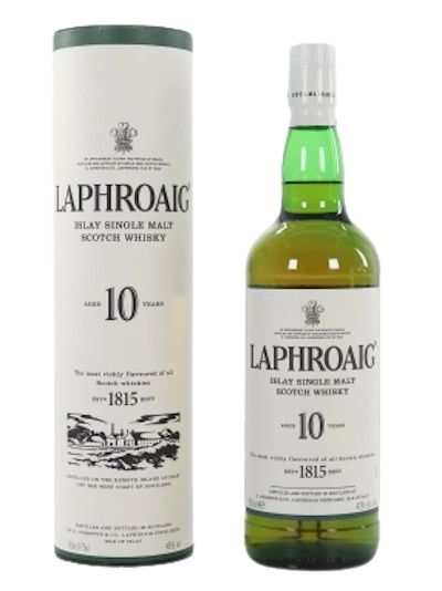 Laphroaig 10 ans Islay single malt Scotch Whisky