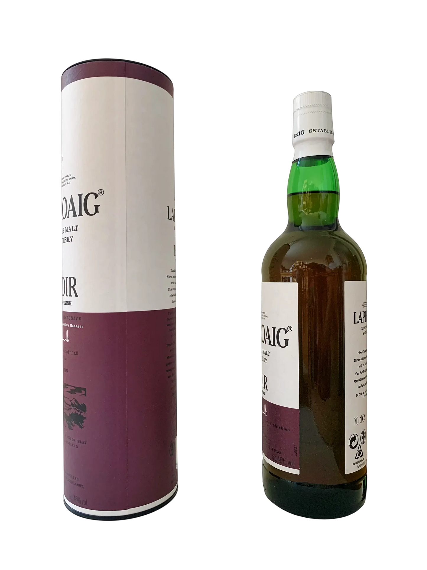 Laphroaig Islay single malt Scotch whisky Brodir Port Wood Finish Travel Retail Exclusive