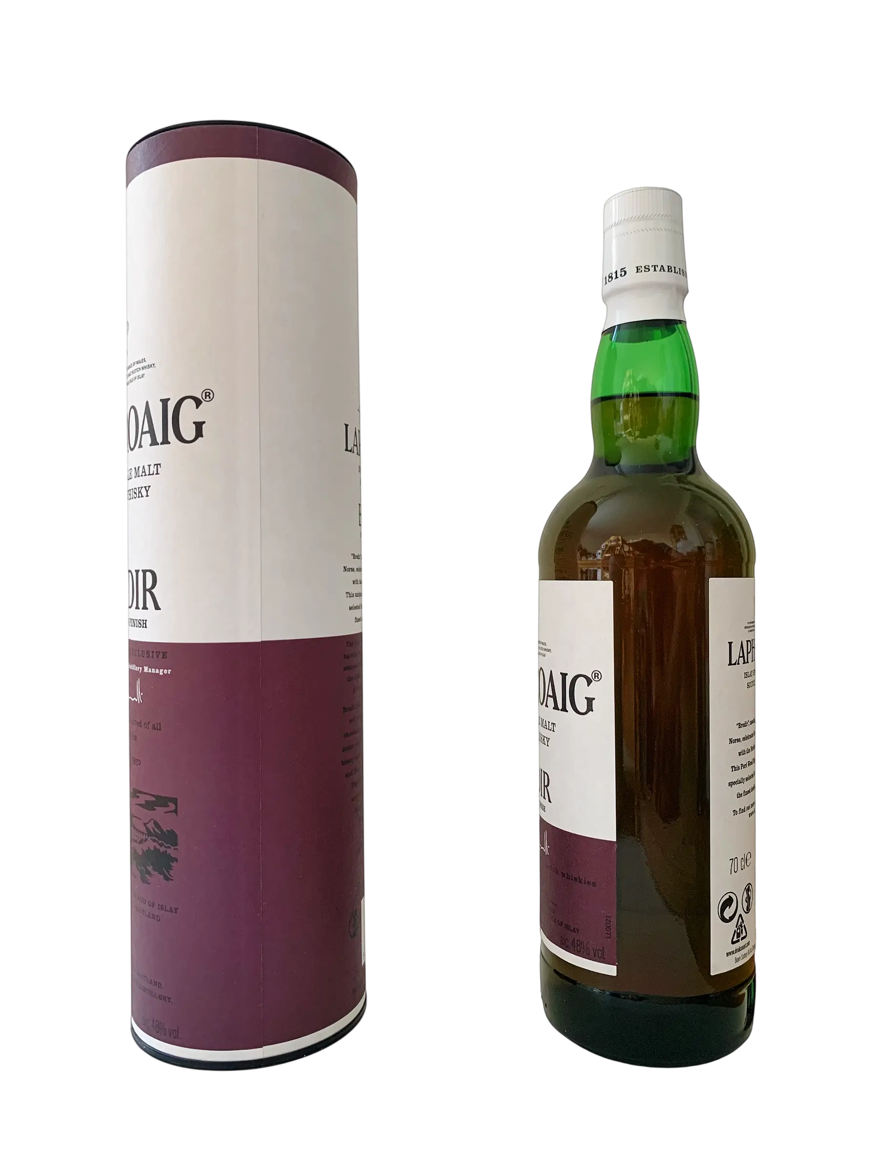 Laphroaig Islay single malt Scotch whisky Brodir Port Wood Finish Travel Retail Exclusive