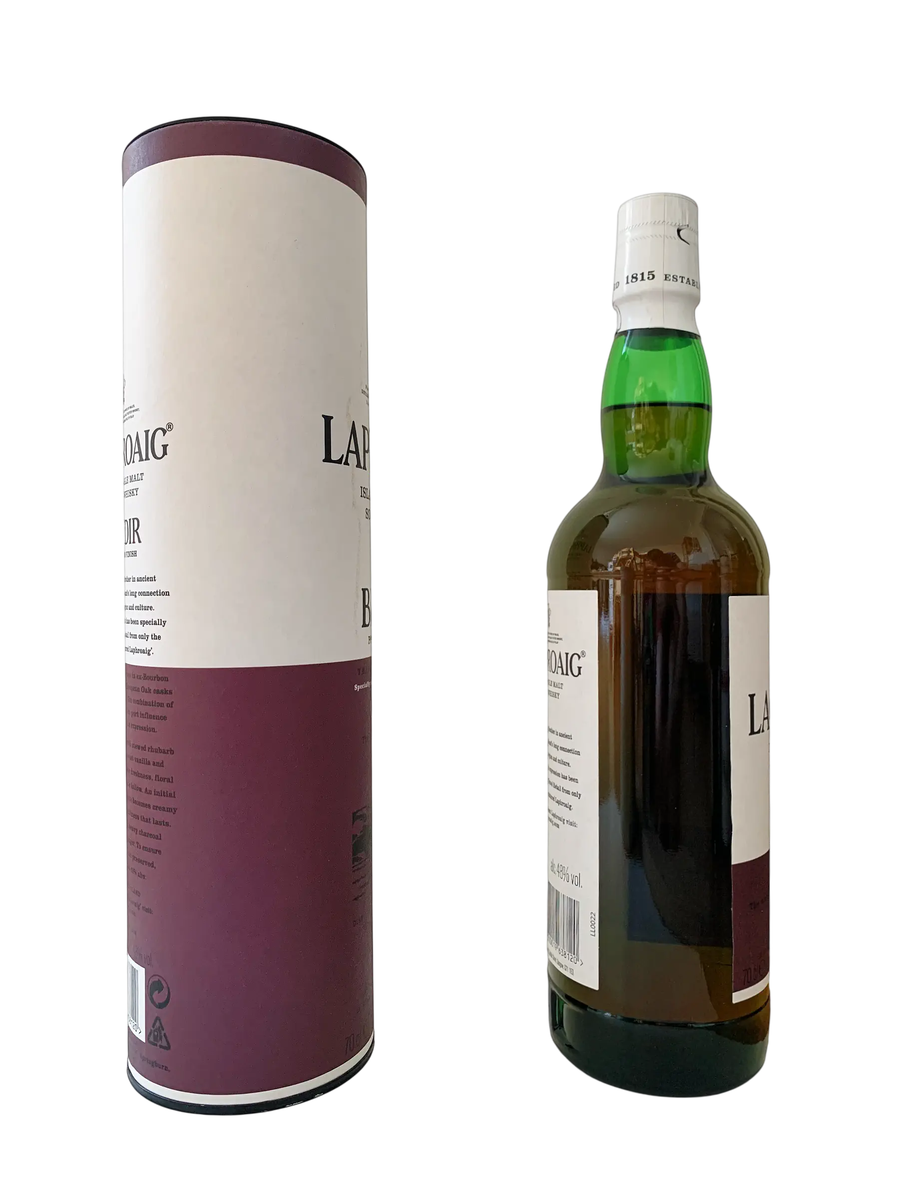 Laphroaig Islay single malt Scotch whisky Brodir Port Wood Finish Travel Retail Exclusive