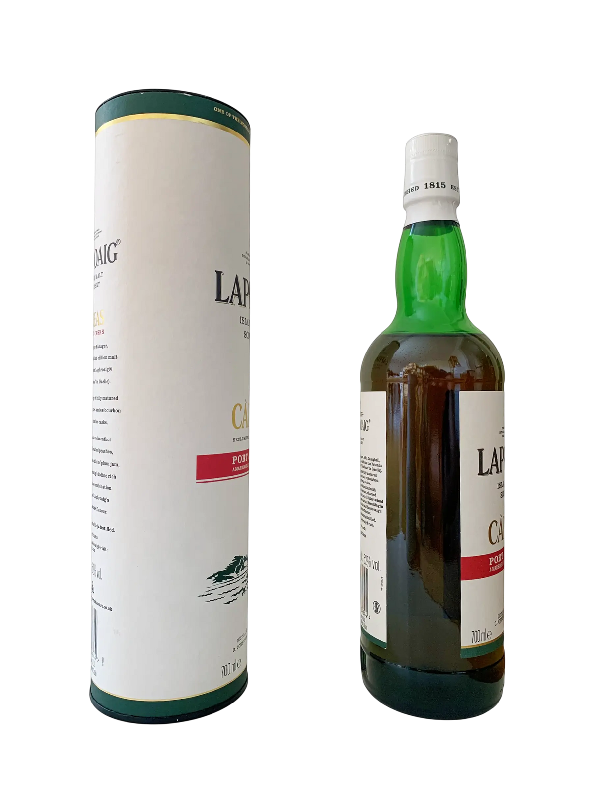 Laphroaig Islay single malt Scotch whisky Cairdeas 2020 Port & Wine Casks