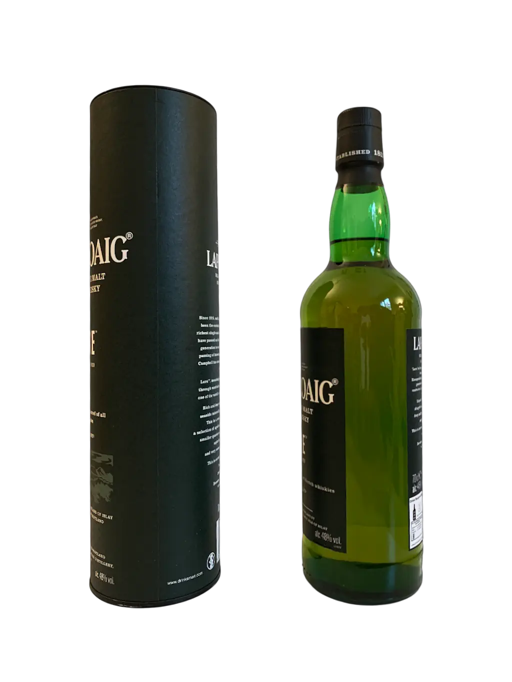 Whisky Tourbé Islay Single Malt Laphroaig Lore