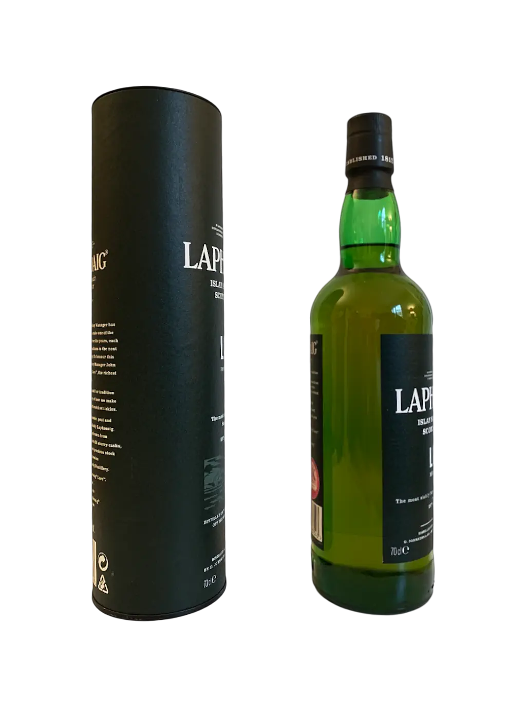 Whisky Tourbé Islay Single Malt Laphroaig Lore