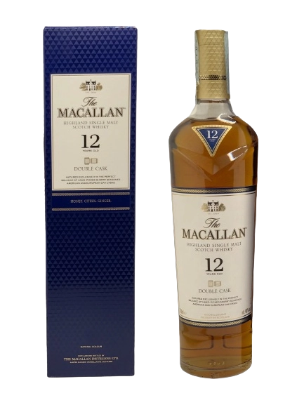 The Macallan Highland Single Malt Scotch Whisky 12 ans Double Cask