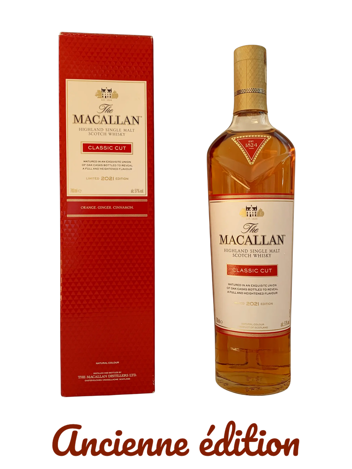 The Macallan Highland single malt Scotch whisky Classic Cut 2021