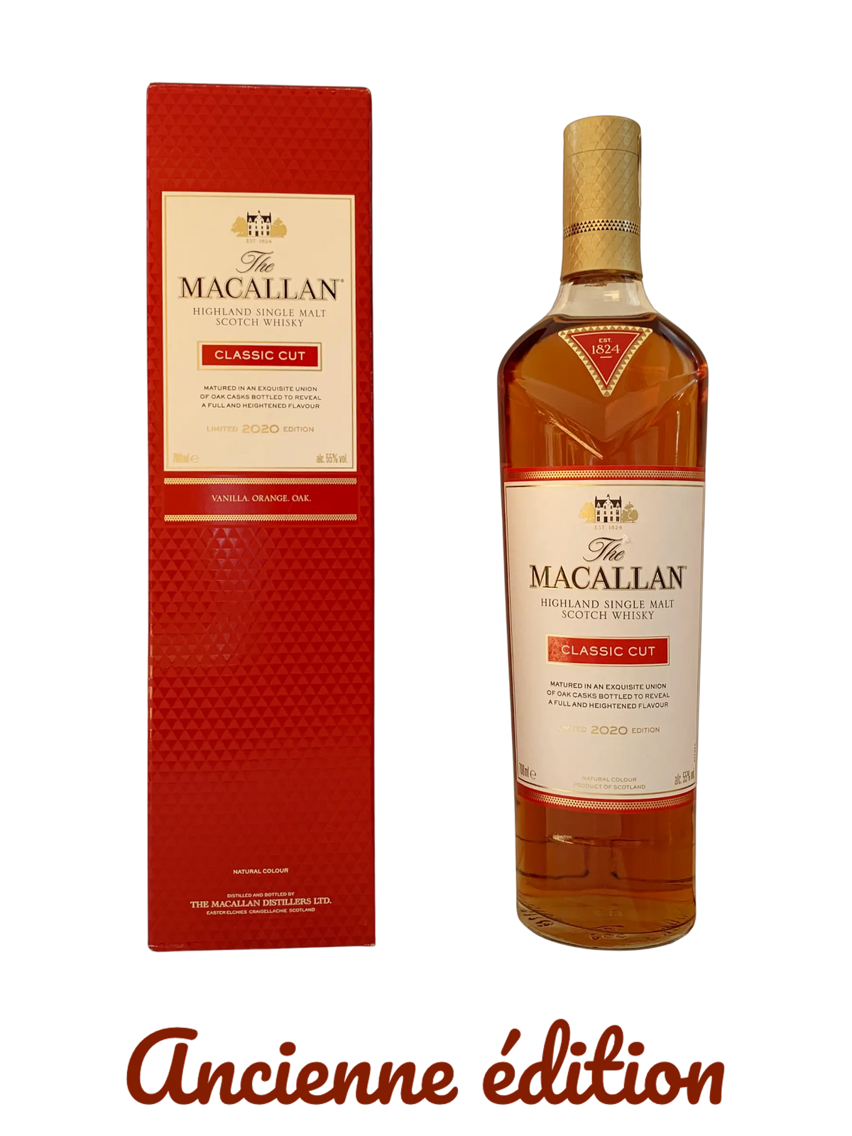 The Macallan Highland single malt Scotch whisky Classic Cut Limited 2020 Edition