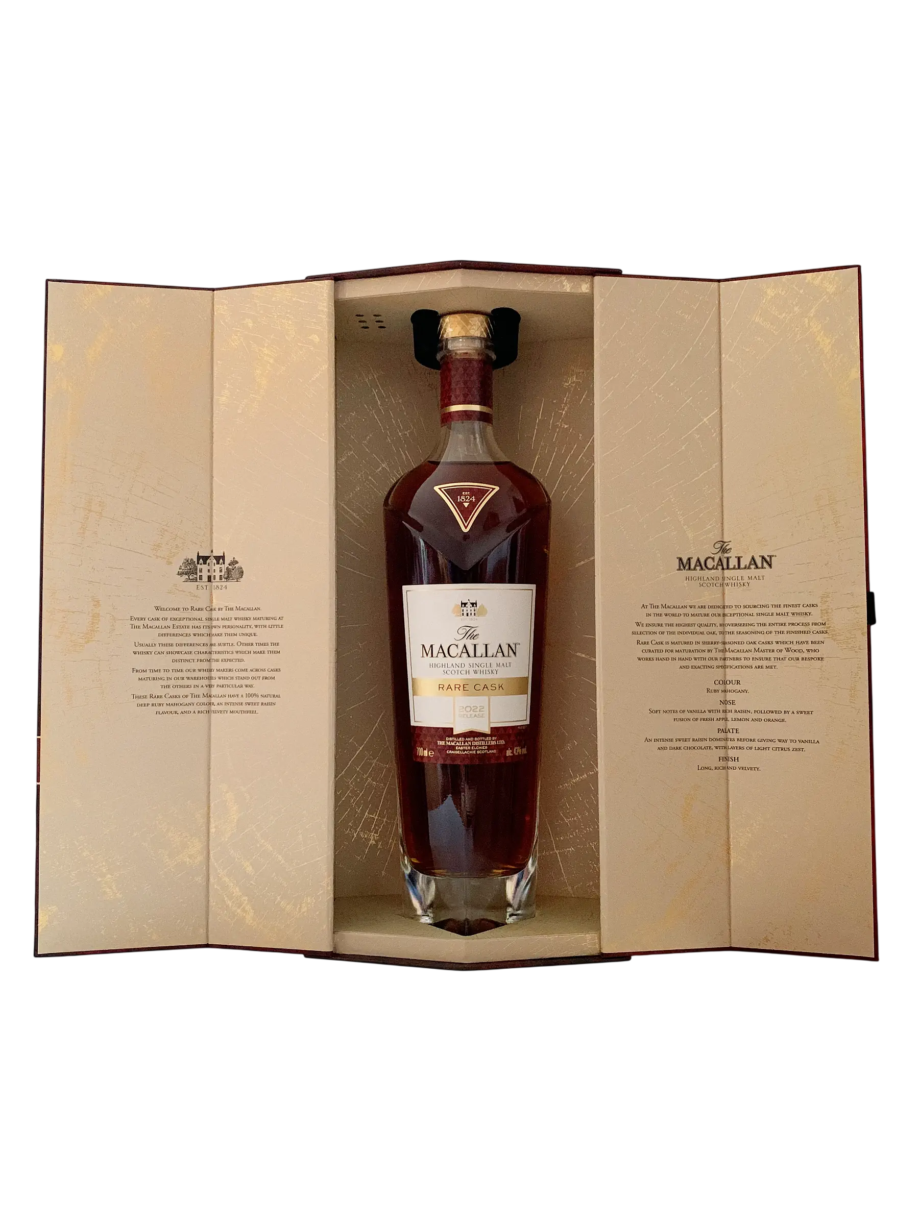 The Macallan Highland ingle malt Scotch whisky Rare Cask Release 2022