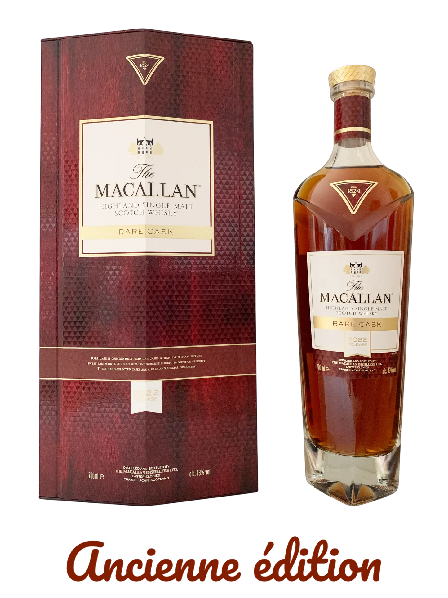 The Macallan Highland ingle malt Scotch whisky Rare Cask Release 2022
