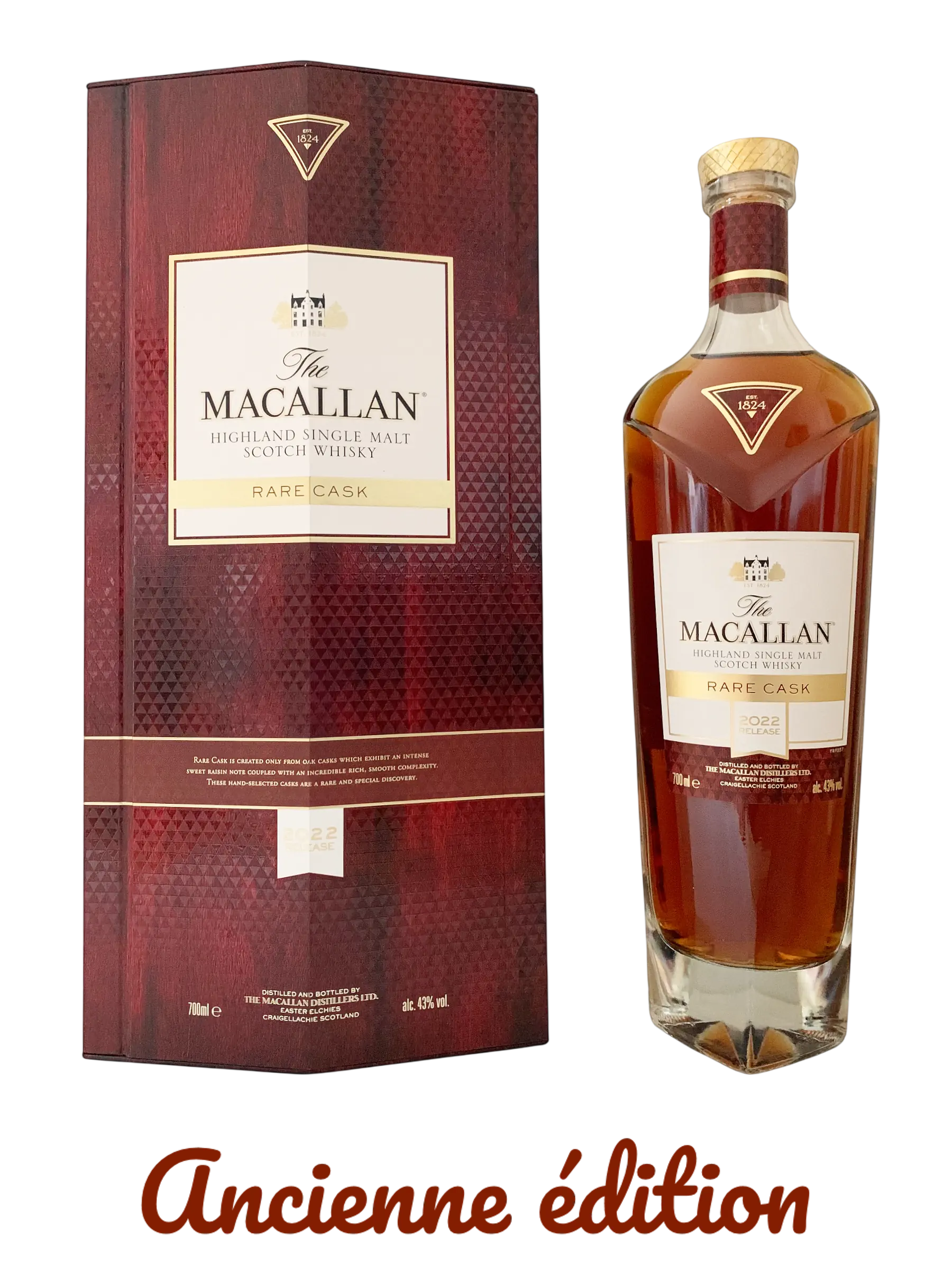 The Macallan Highland ingle malt Scotch whisky Rare Cask Release 2022