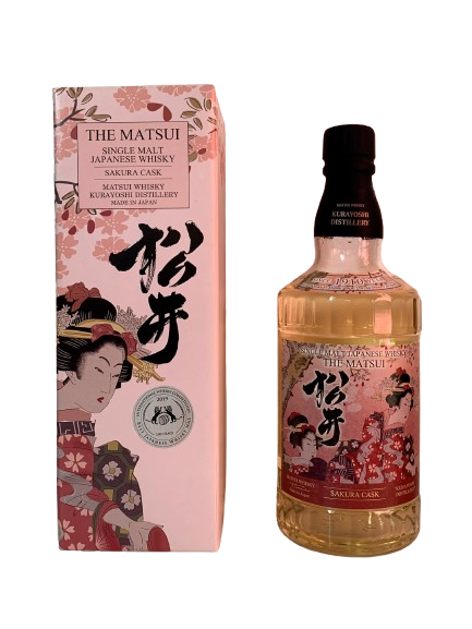 The Matsui single malt Japanese whisky Sakura cask Kurayoshi distillery