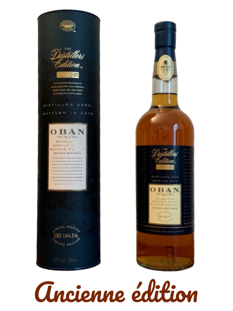 Oban Highland Single Matlt Scotch Whisky Distillers Edition 2015