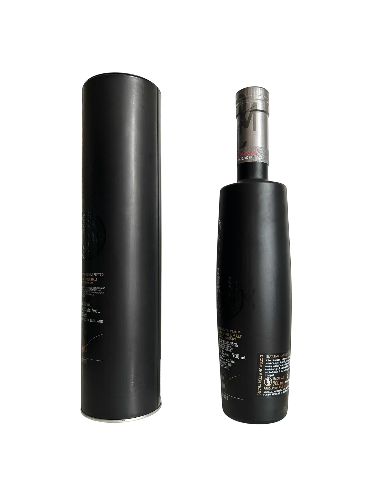 Octomore Islay single malt Scotch whisky 10 years limited edition distilled in 2009