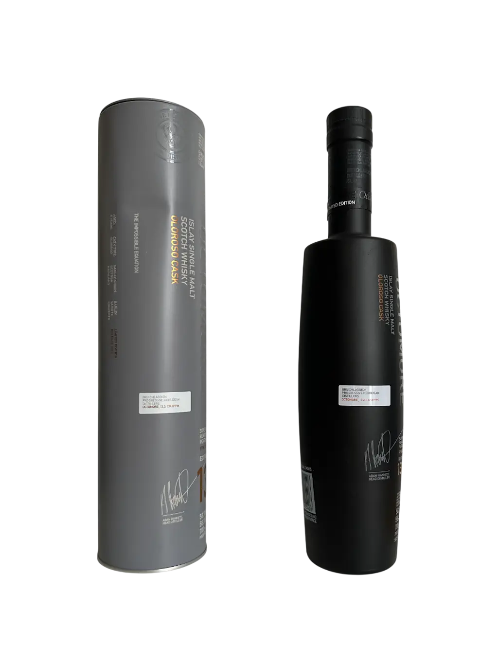 Octomore Islay single malt Scotch whisky oloroso cask The impossible equation