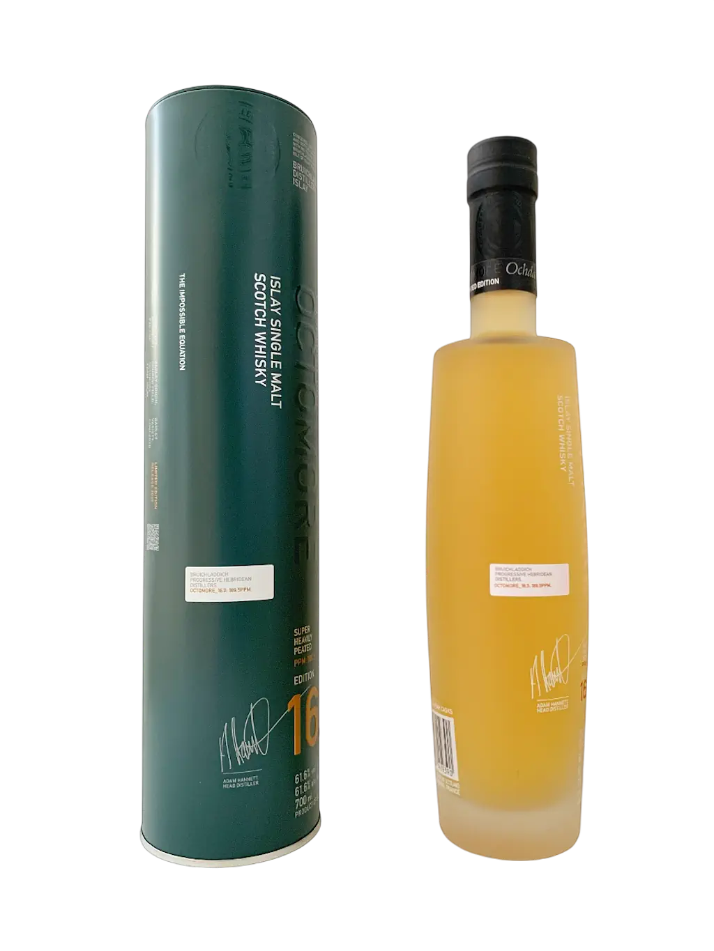 Octomore Islay single malt Scotch whisky Islay Barley 16.3 2025 The Impossible Equation