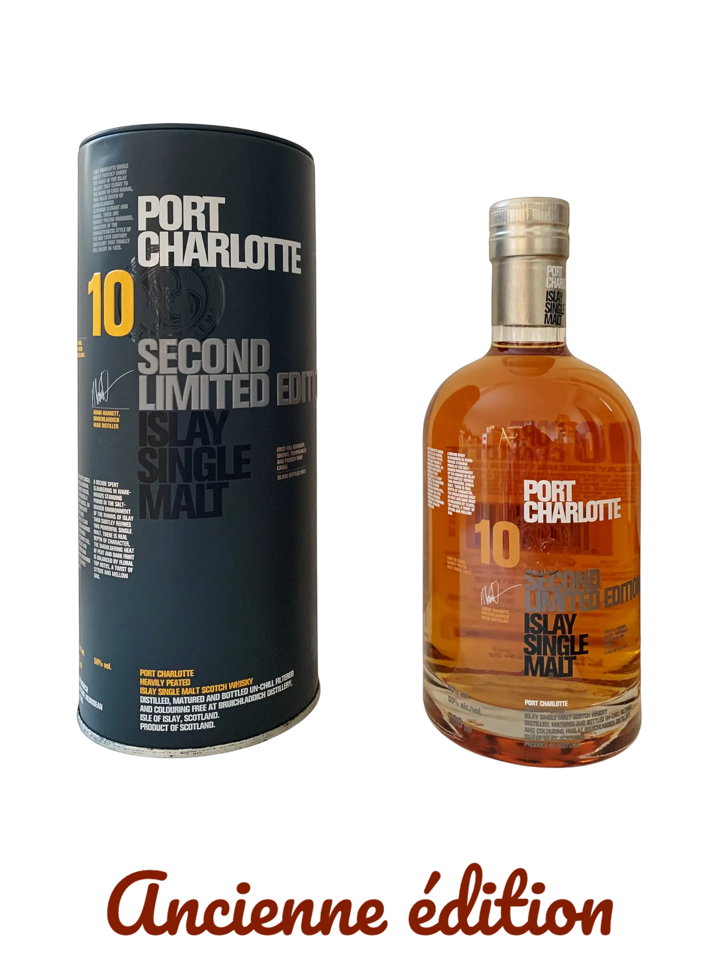 Port Charlotte aged 10 years Second Limited Edition Islay single malt