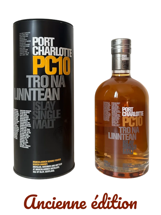 Port Charlotte PC10 Tro Na Linntean Islay single malt whisky