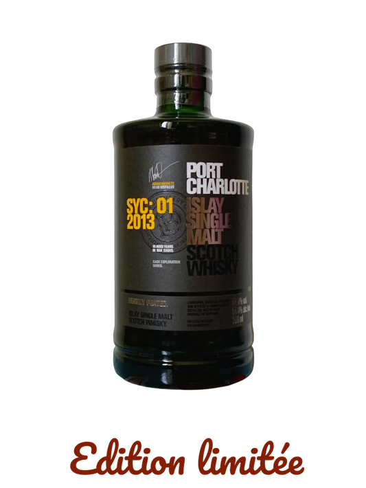 Port Charlotte Islay single malt Scotch whisky Cask Exploration series SYC:01 2013