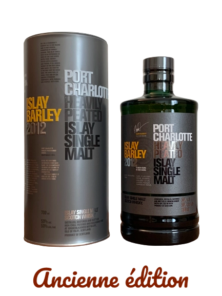 Bruichladdich Port Charlotte Islay Single Malt Scotch Whisky Heavily Peated Islay Barley 2012