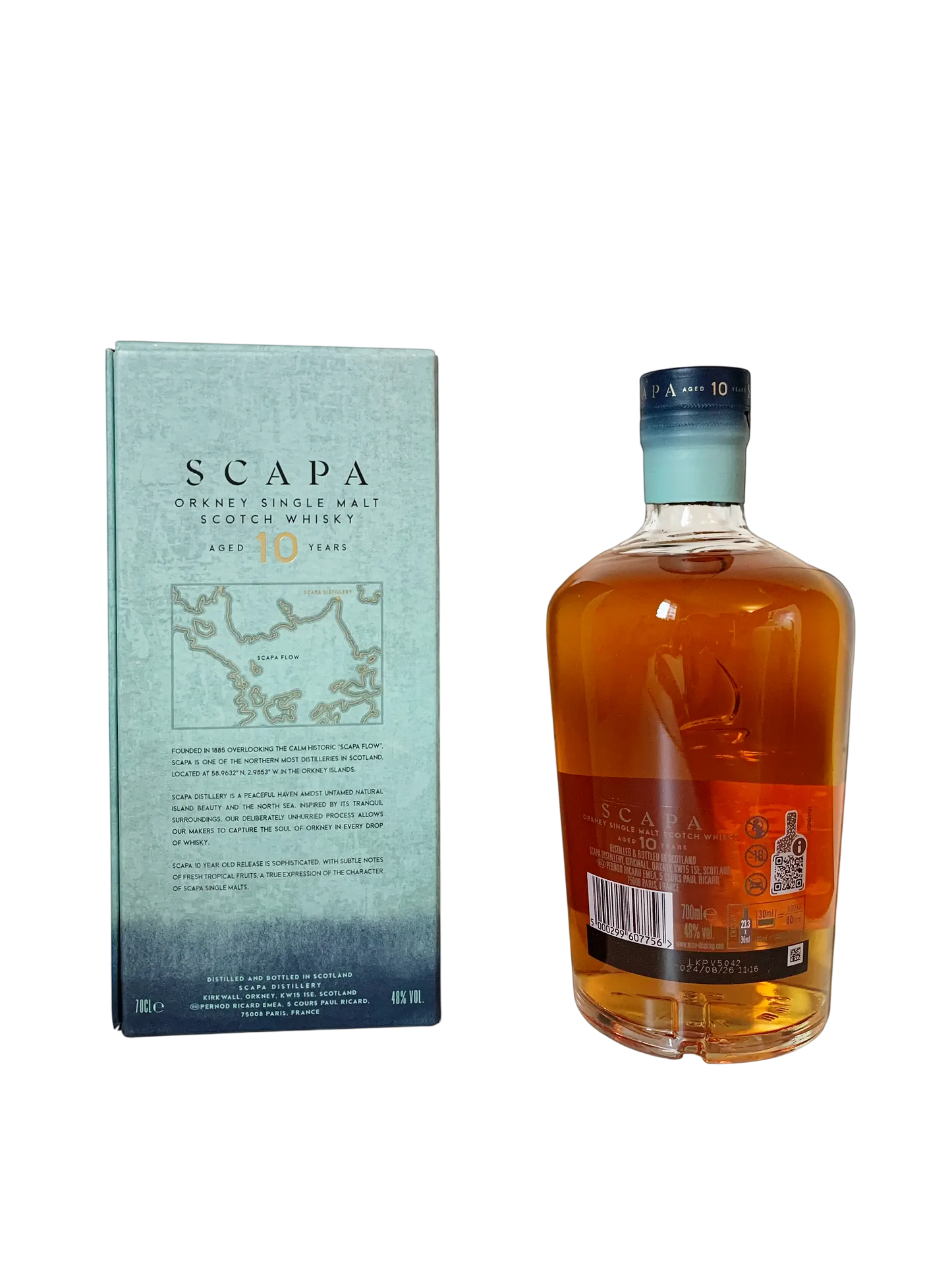 Scapa Orkney single malt Scotch whisky aged 10 years small batch