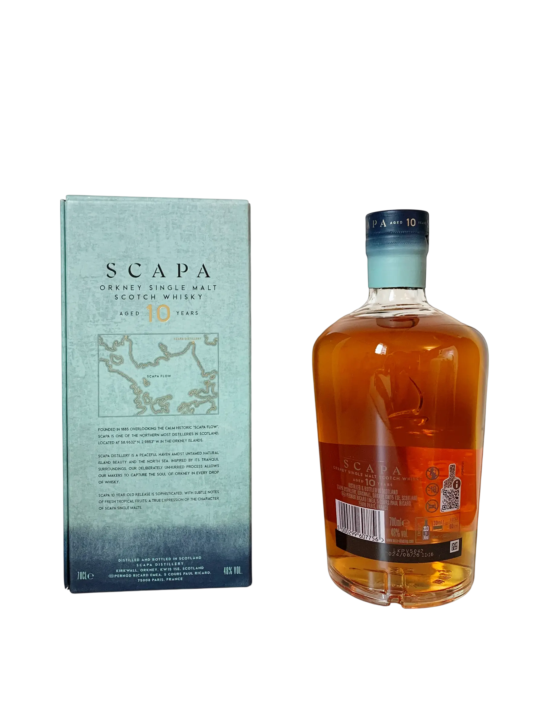 Scapa Orkney single malt Scotch whisky aged 10 years small batch