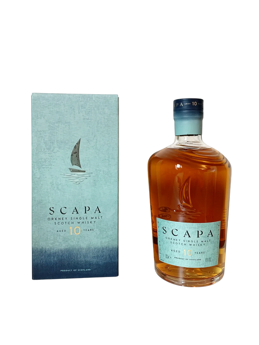 Scapa Orkney single malt Scotch whisky aged 10 years small batch