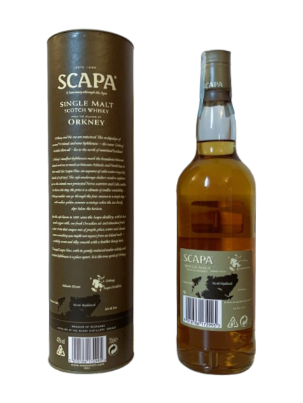 Scapa single malt Scotch whisky from the islands of Orkey aged 14 years