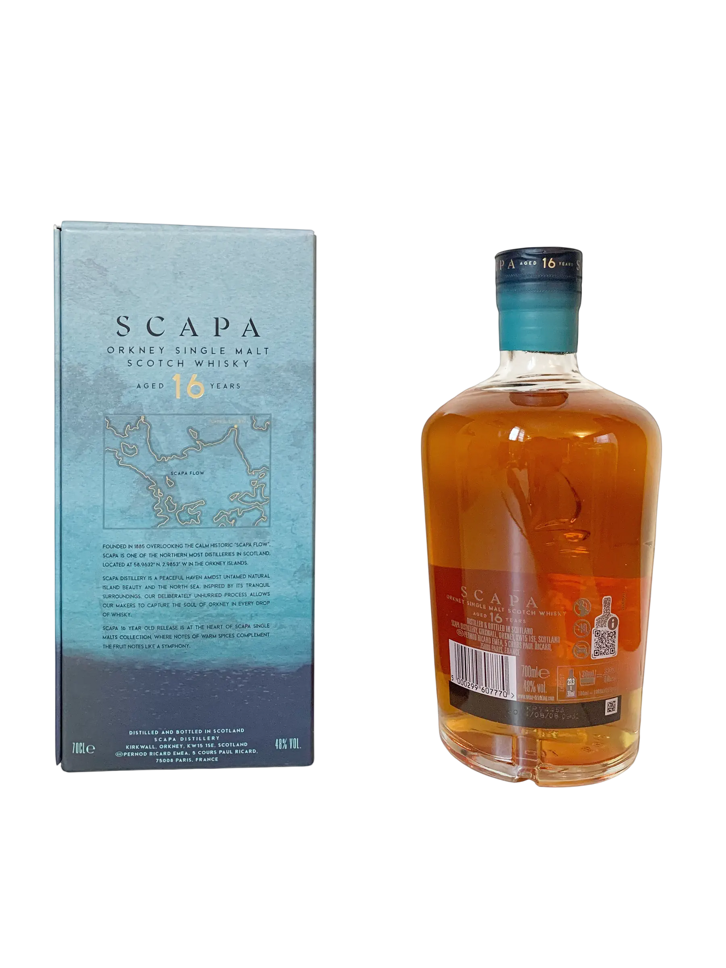 Scapa Orkney single malt Scotch whisky aged 16 years