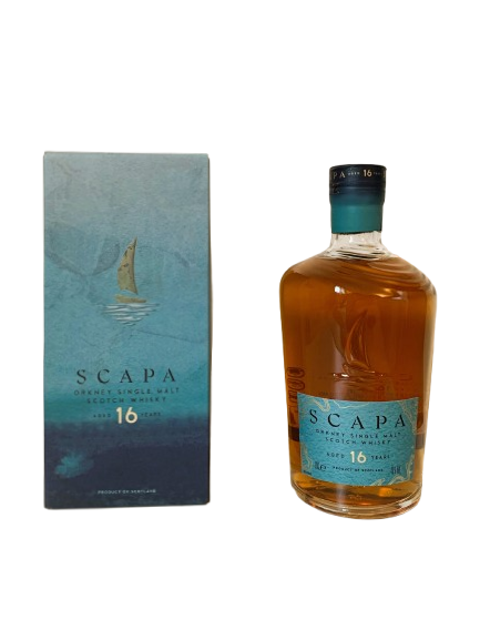 Scapa Orkney single malt Scotch whisky aged 16 years