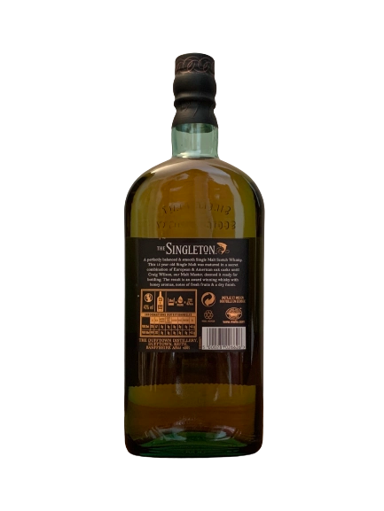 The Singleton Single Malt Scotch Whisky Dufftown aged 15 years