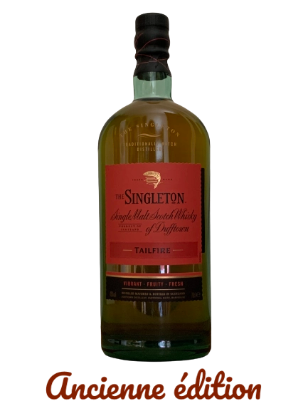 The Singleton of Dufftown Single Malt Scotch Whisky Tailfire Vibrant Fruity Fresh