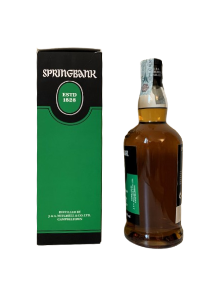 Springbank aged 15 years Campbeltown single malt Scotch whisky 2018