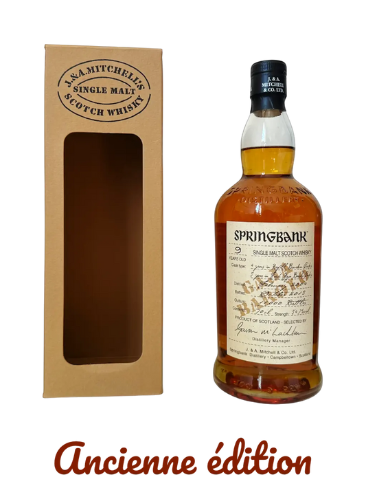 J&A Mitchell's single malt Scotch whisky Springbank 9 years old Gaja Barolo