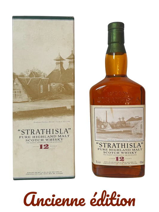 Strathisla Pure Highland Malt Scotch whisky The oldest distillery in the Highlands aged 12 years