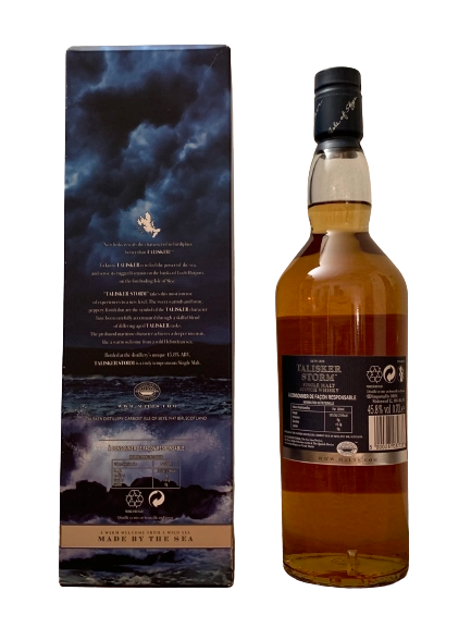 Talisker Storm Single malt Scotch Whisky Made by the sea