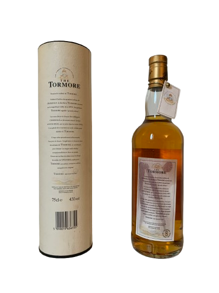 The Tormore Pure Speyside Malt single malt Scotch whisky 12 ans d'âge